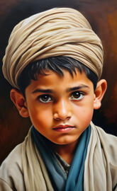 cut pathan boy photo