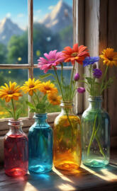 Teardrops & cut flowers today