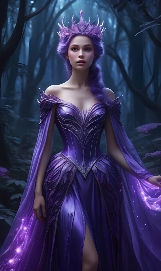 queen of the midnight forest