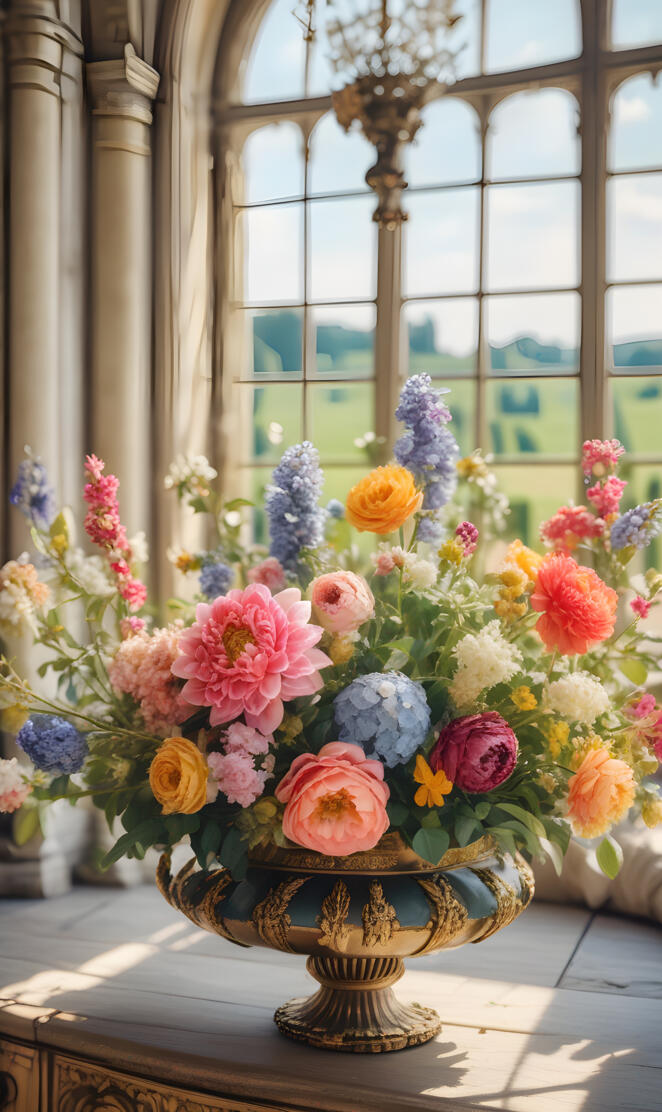 Friday fresh cut bunch of flowers
