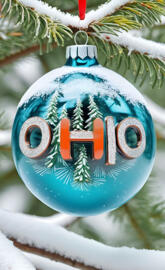 a decorated christmas tree