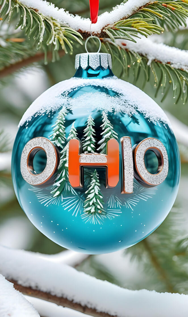 a decorated christmas tree