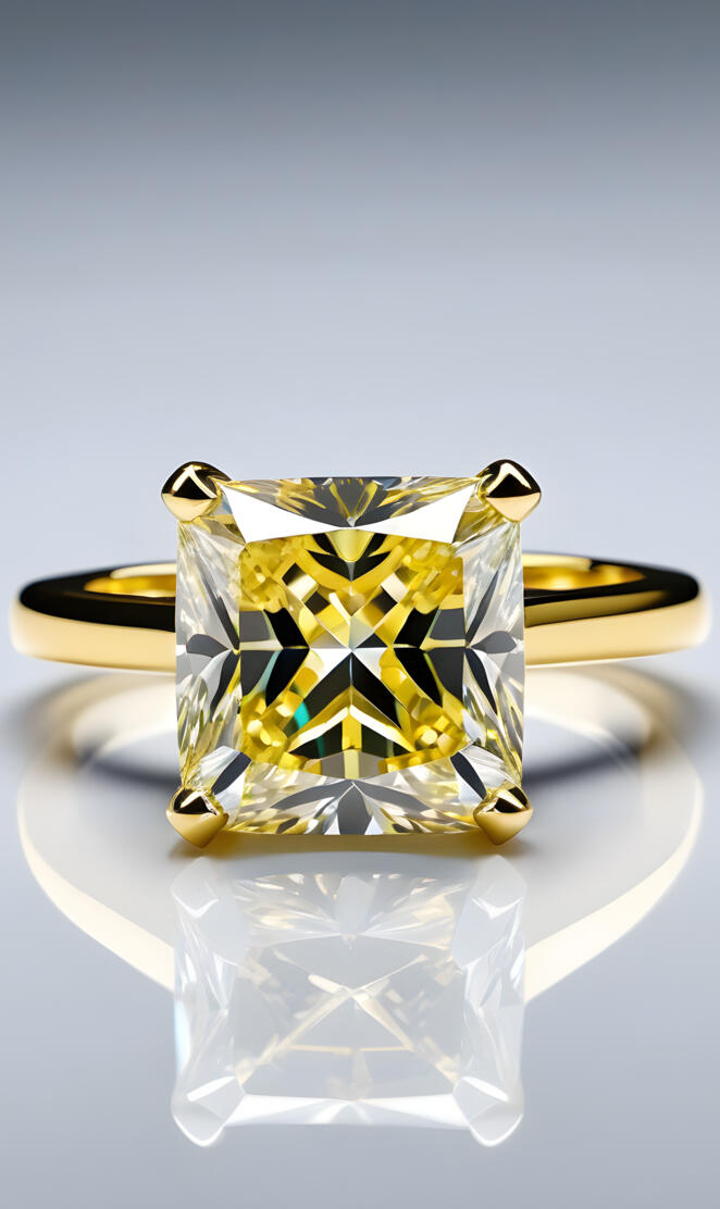 POP art diamond ring