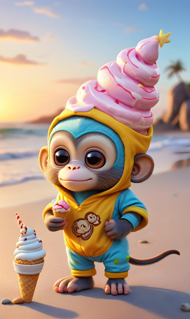 a toy figurine of a little girl holding a cupcake