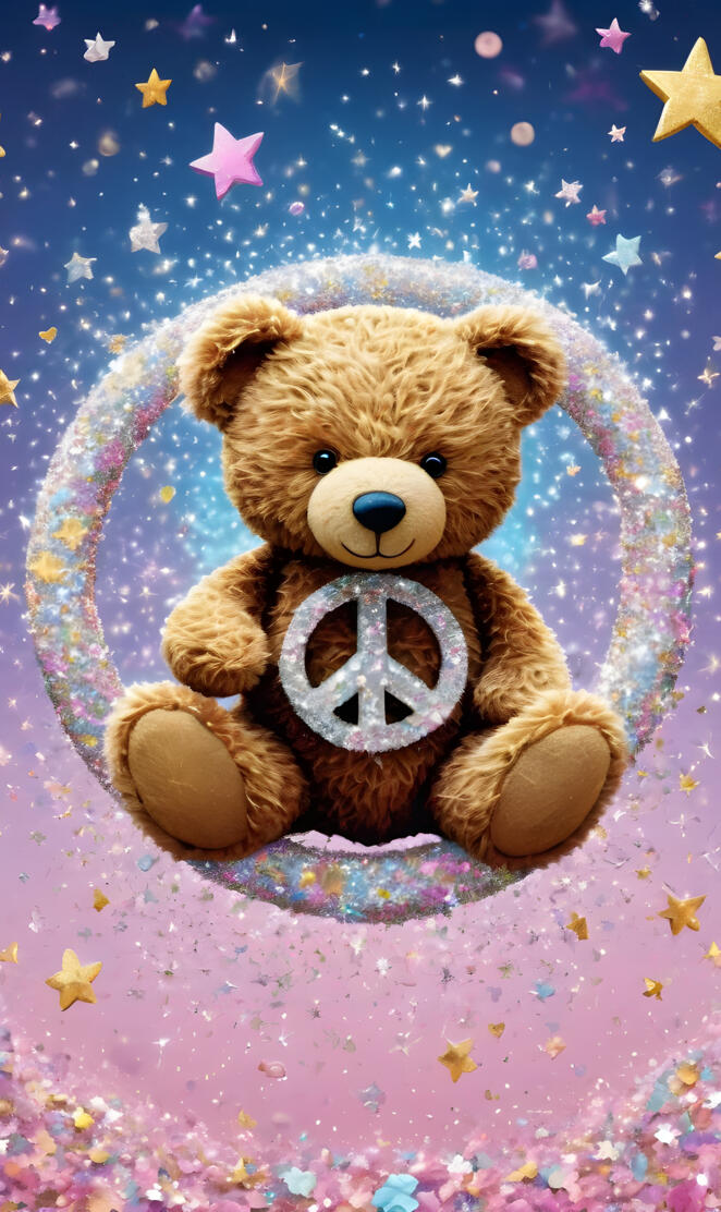 a teddy bear with a heart