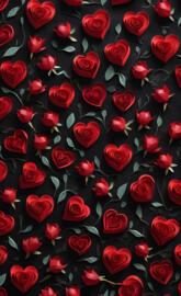 Paper Hearts and Rosebuds