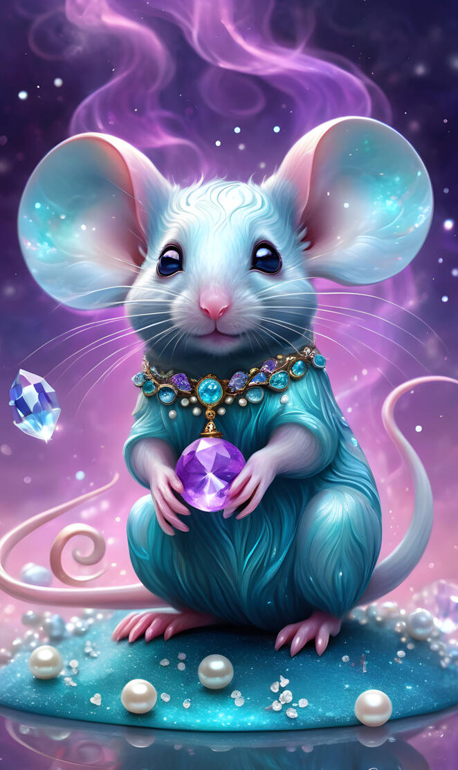 a rabbit wearing a garment