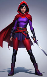 daughter of Damien and raven