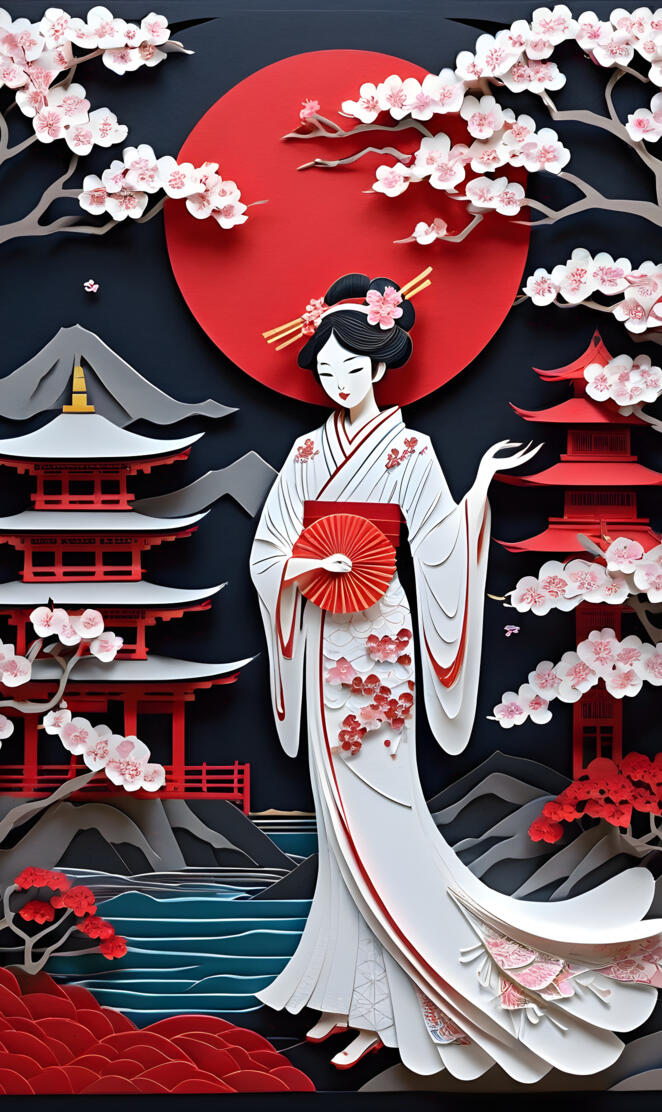 Japan Paper art