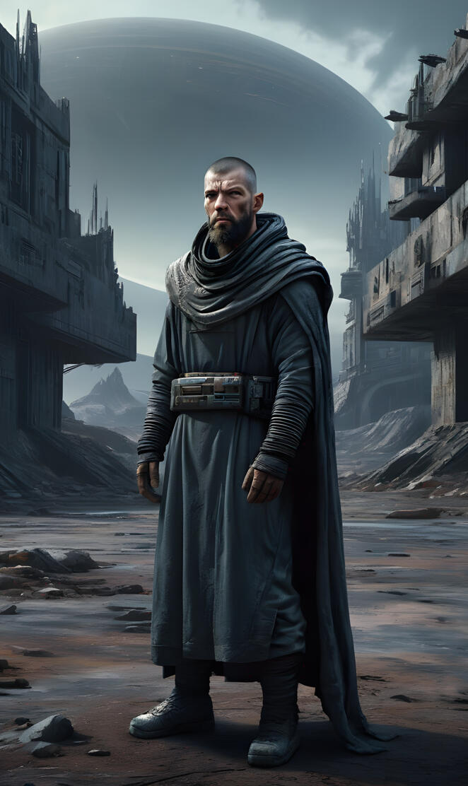 young Warrior Monk of the Se7en Moons Order