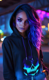 Beautiful in Blacklight