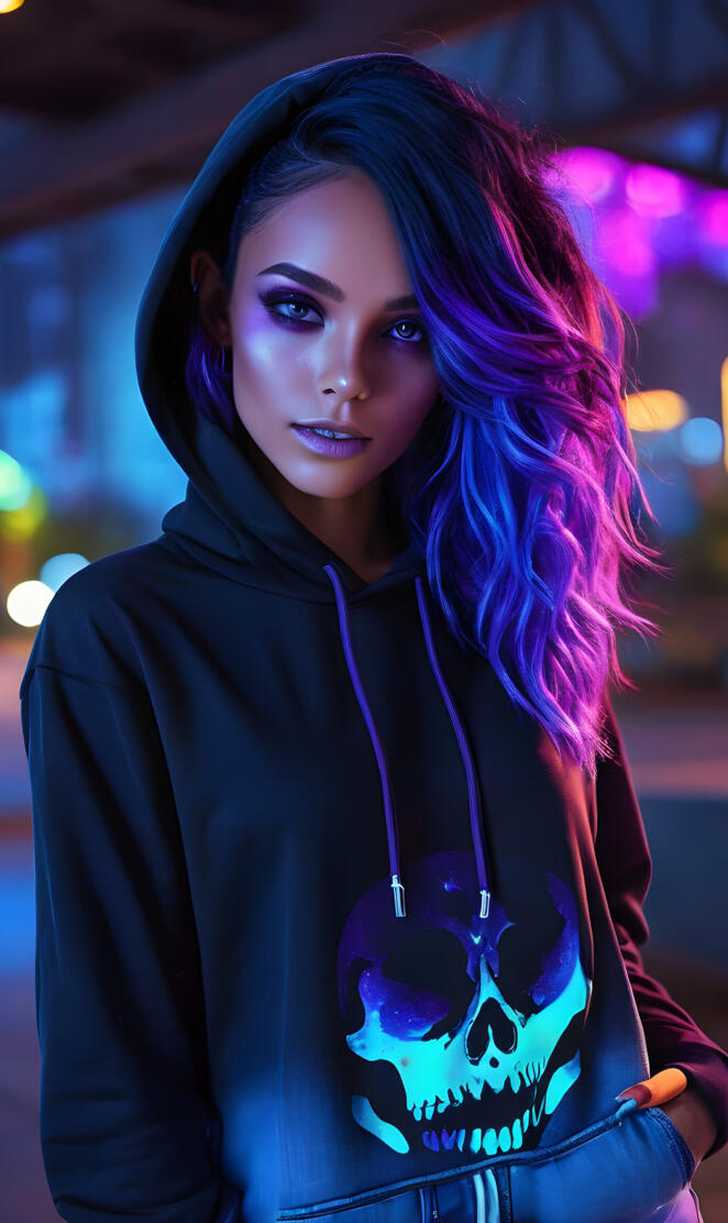 Beautiful in Blacklight