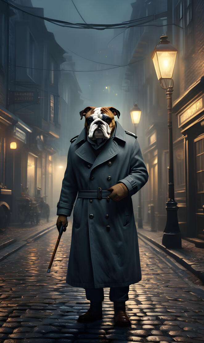 Inspector Titus, A Couch Best Left Unchewed (Who Dunnit)