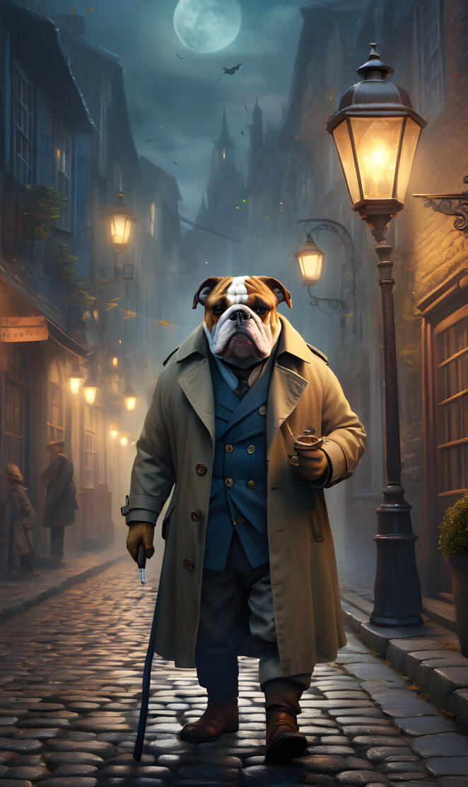 Inspector Brutus, Plundered Pantry (A Pooch Very Well Fed)