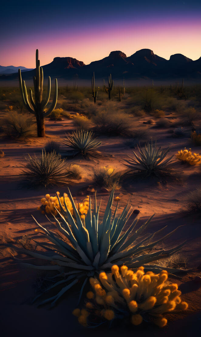 Arizona Night Canyon