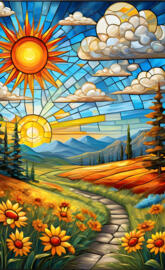 Beautiful Sunny Day Landscape 2