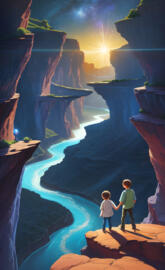 Kids with a Whole Universe in Front of Them