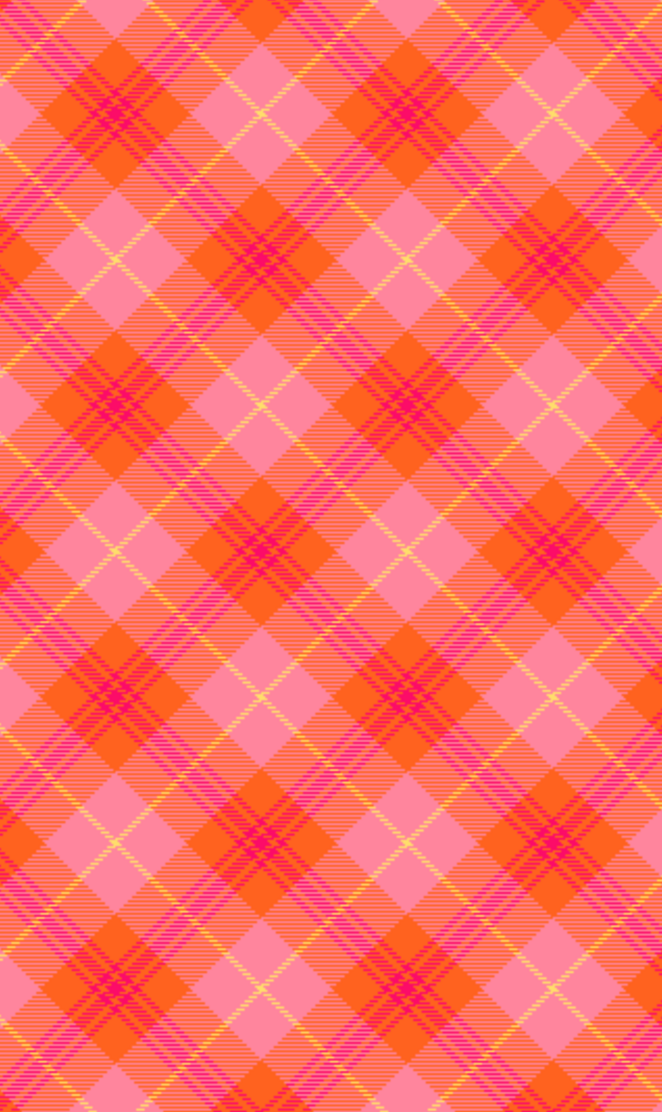 Tropical Banana Split tartan-LLD