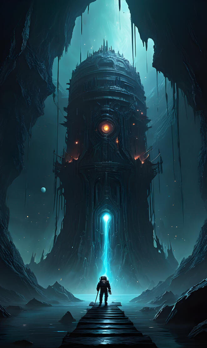 ancient relic in space