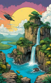 Paisagem - Cachoeira