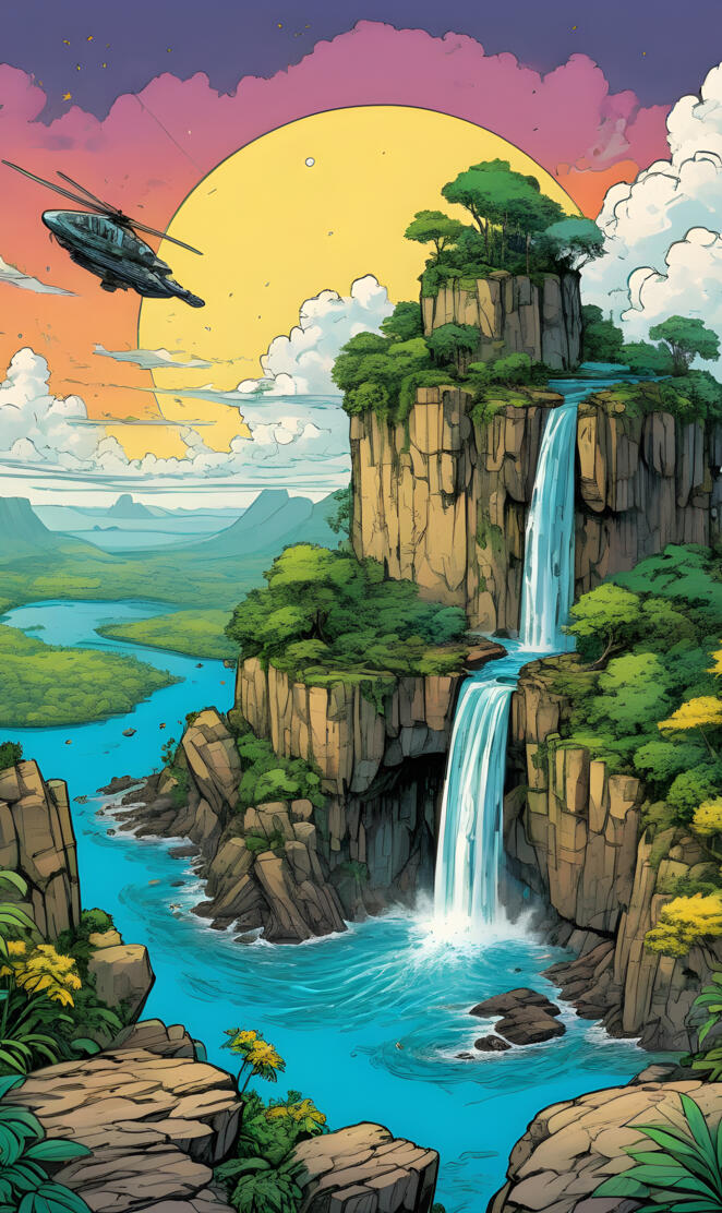 Paisagem - Cachoeira