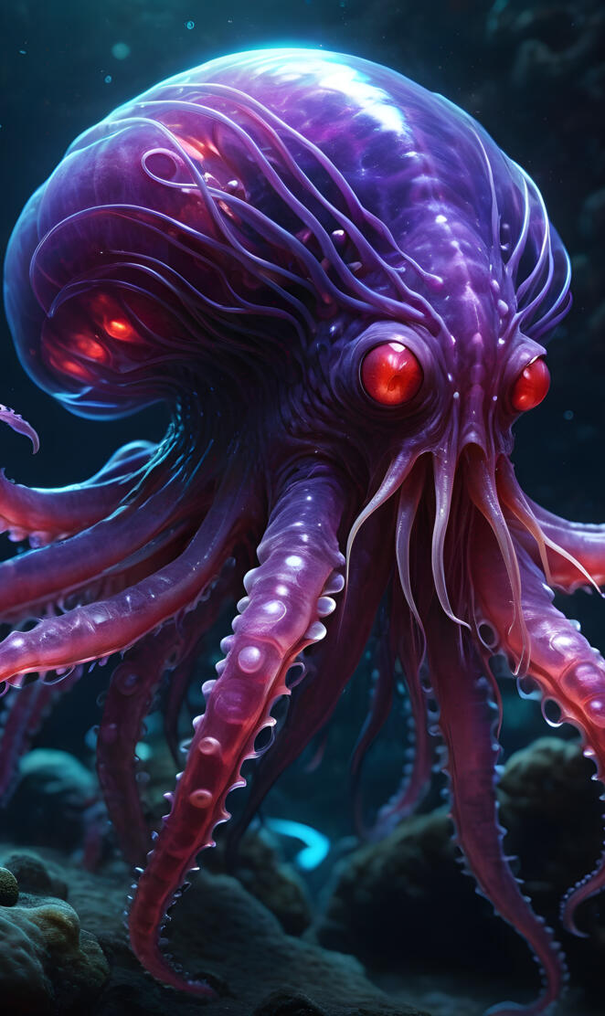 Quadrona, Terror of the Galatian Abyss(Planet Trealon 5)