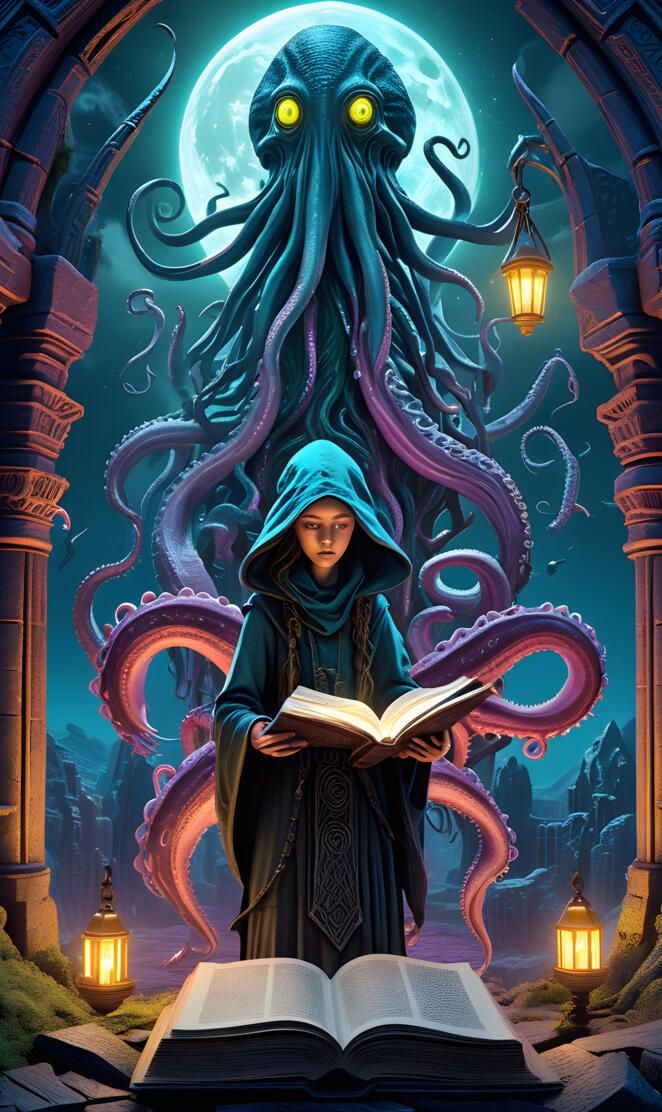 Sub Cthulhu for calamari, season and serve 🐙