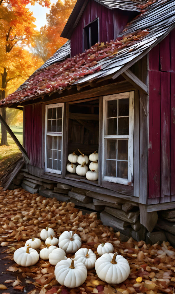 burgundy barn white pumpkins for sale