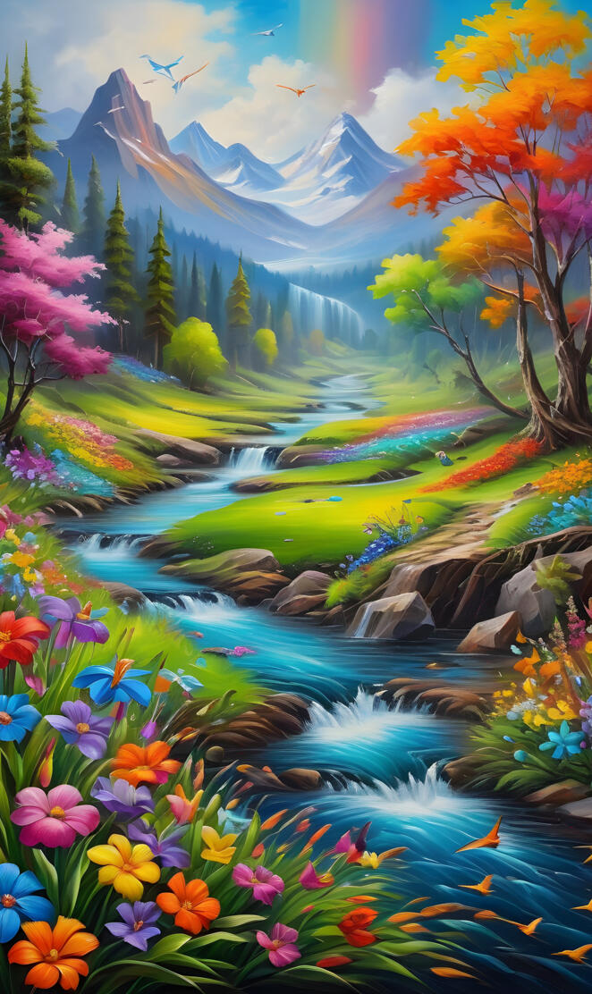 colorful valley for sale