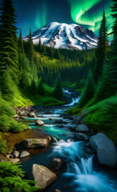 a river running through a forest