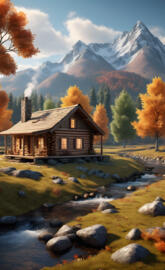 Fall cabin