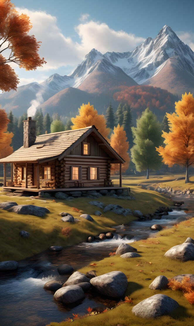 Fall cabin