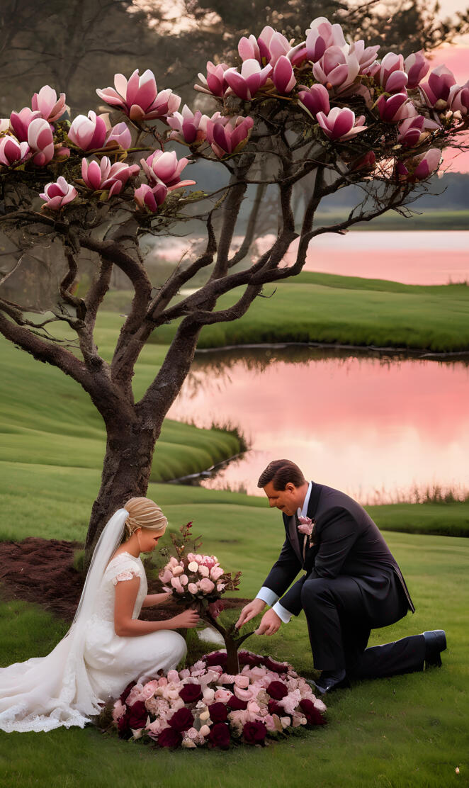 out tree planting ceremony