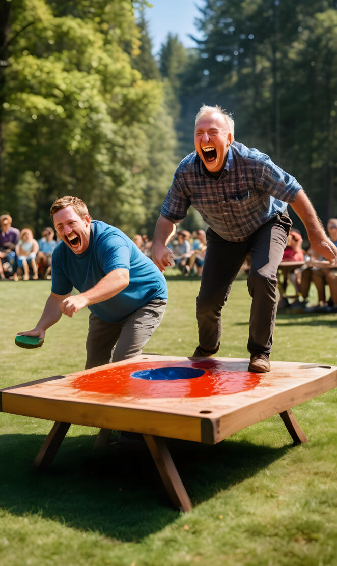 CORNHOLE!