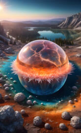 crystal ball of nature