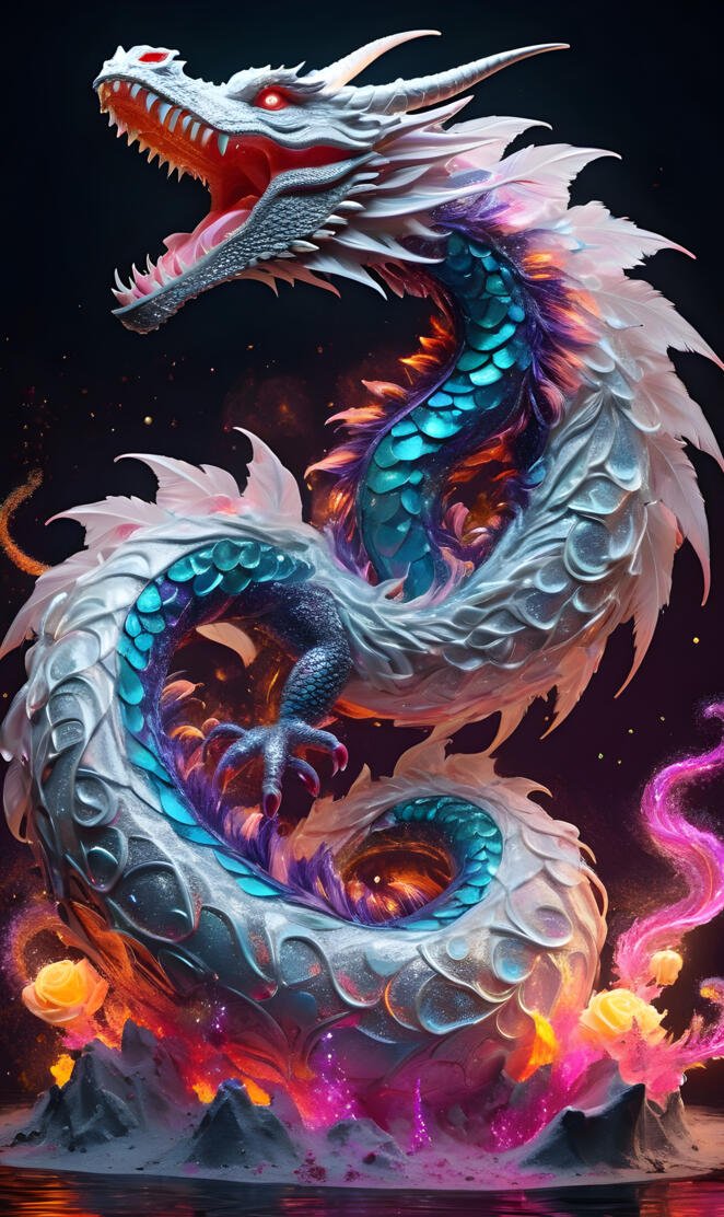 a colorful mask with feathers