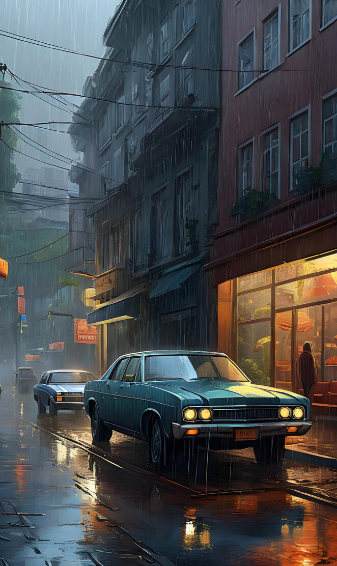 rainy street