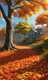 Approaching Farmhouse