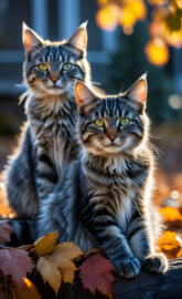 Autumn kittens