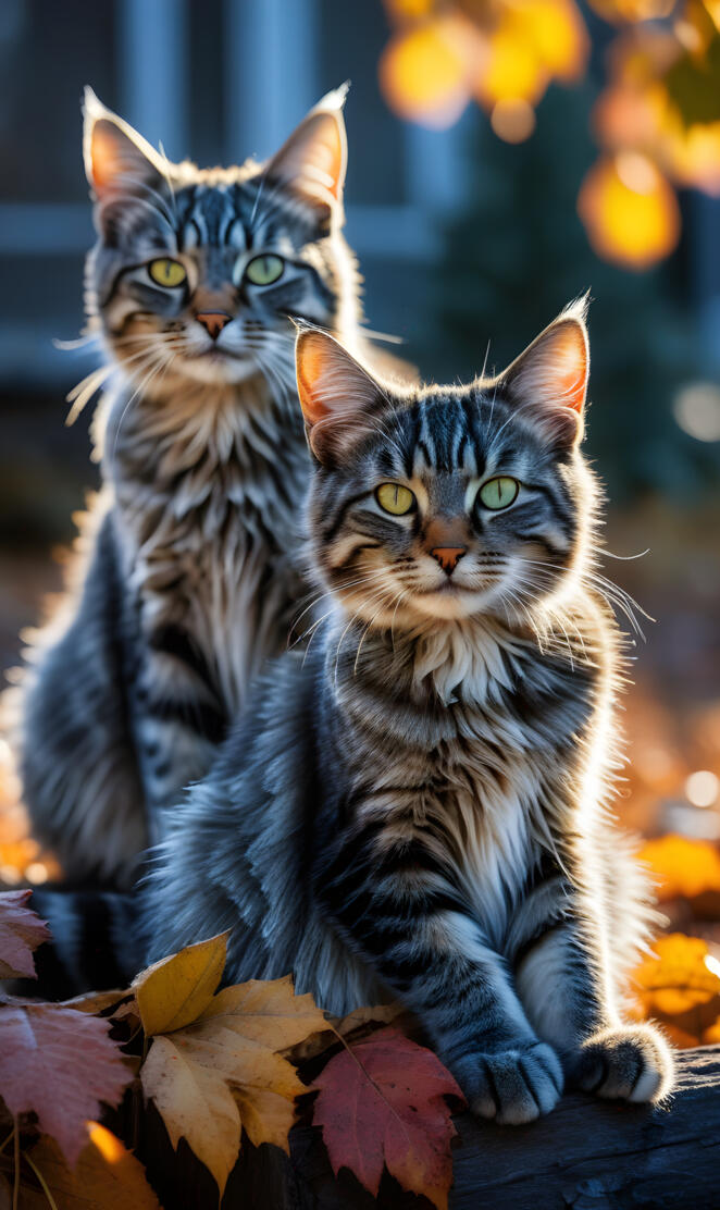 Autumn kittens