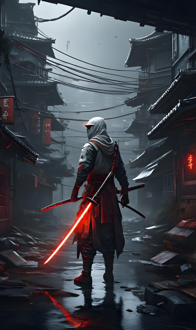 Inspired by Ghost of tsushima