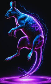 Kangaroo in Electric Leap