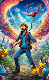 Chuck Norris, Pokemon trainer.