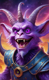 the one-eyed one-horned purple people eater? not even close right now