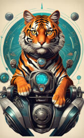 tiger goes vroom vroom