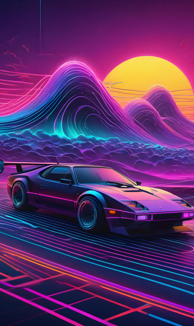 synthwave drive