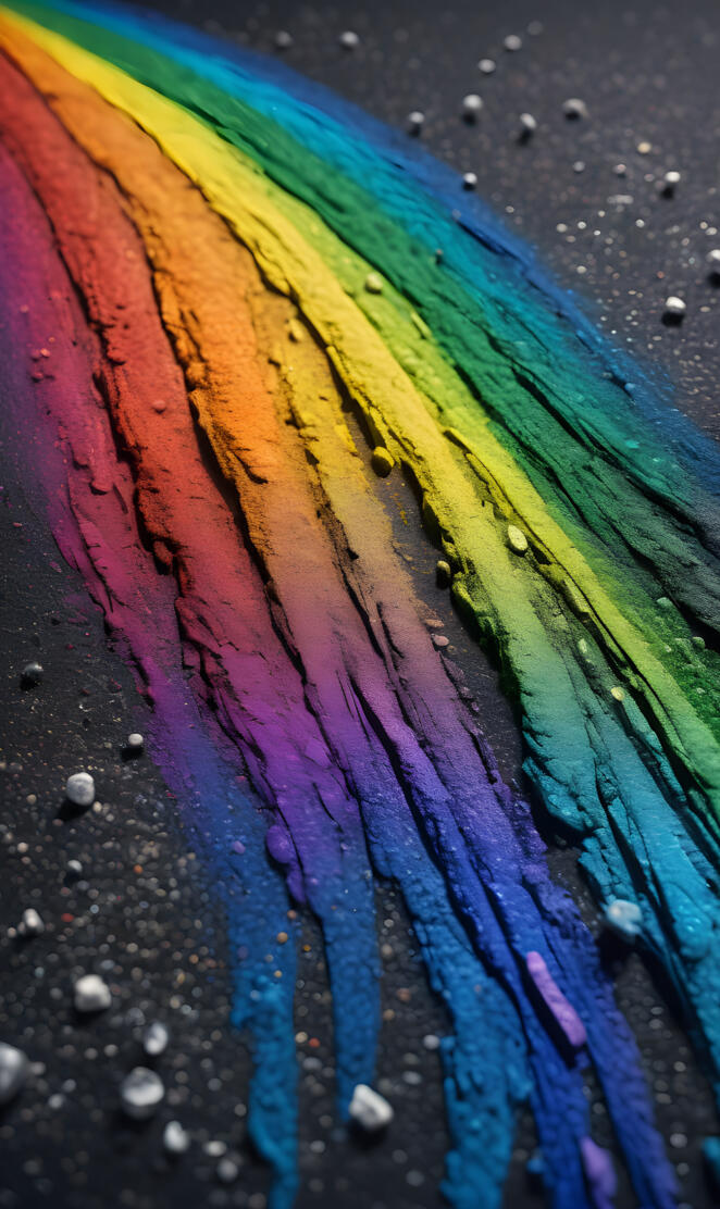 Rainbow Chalk