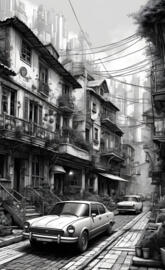 black and white theme