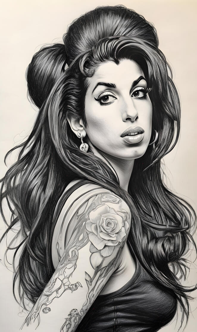 Amy Winehouse draw