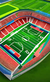 football field drawing